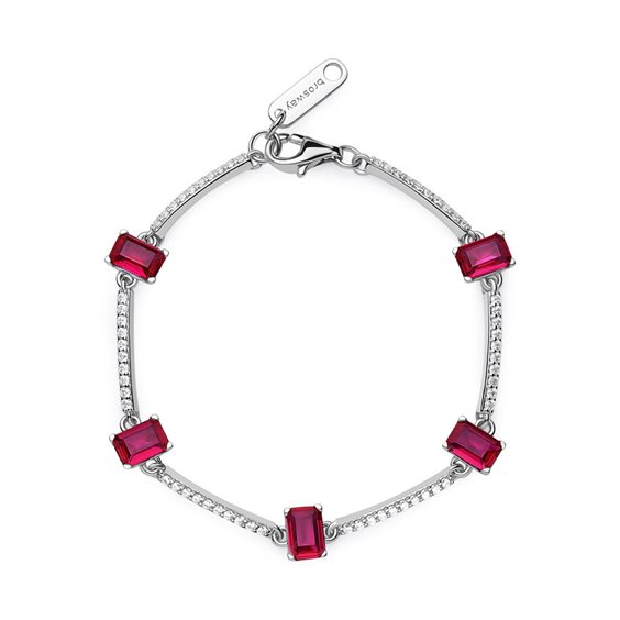 Bracciale Brosway Donna FANCY PASSION RUBY in Argento Cubic Zirconia FPR04 - FPR04